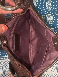 Coach Brown Leather Hobo Bag
