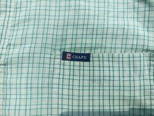 Chaps Short Sleeve Plaid Shirt