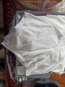 White Off-Shoulder Ruffle Top