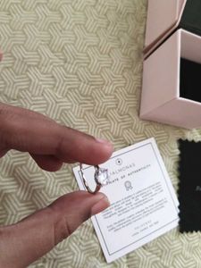 925 silver Palmonas Diamond Ring with Certificate