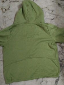 Green Zip-Up Hoodie