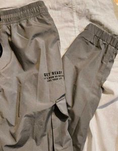 Men's Grey Cargo Joggers