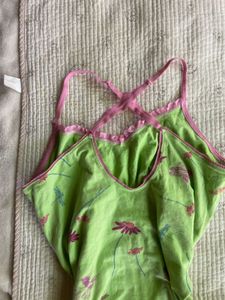 cute vintage green mini dress