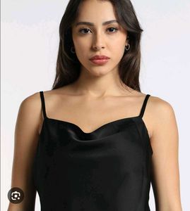 Strappy Regular fit women top Black