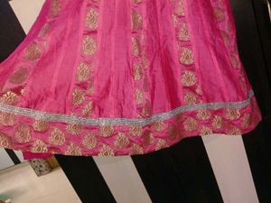 Pink Embellished Kurta