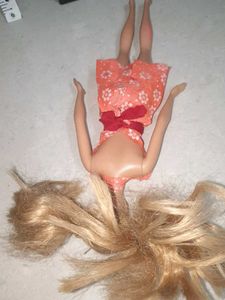 Retro Barbie Doll with Summer Dress