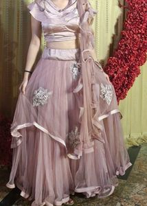 Beautiful Pink Lehenga Choli Set