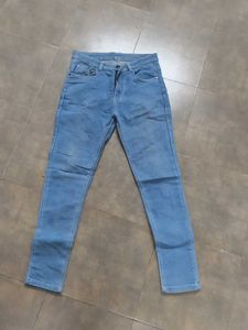 sky blue skinny jeans for women