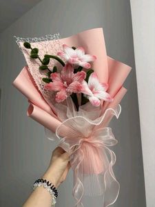 Handmade Crochet Flower Bouquet
