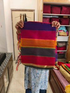 Vibrant Striped dupatta