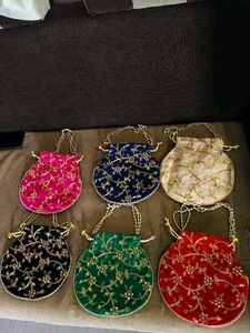 Embellished Potli Bags
