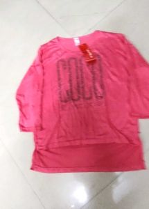 Sparkly "COCO" Print Pink T-Shirt