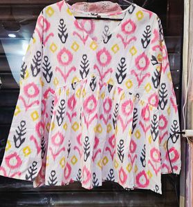 New Jaipuri Pure Cotton Kurti