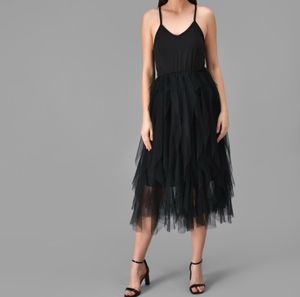 Beautiful Blank Net Dress