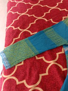 Aurelia Green straight kurti