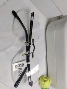 Hugo Boss Rimless Eyeglasses