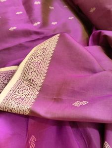 Beautiful Magenta Kanjeevaram pure Silk Saree