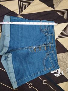 Cute Denim High Waisted Shorts