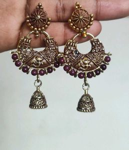 Ethnic Jhumka Earrings