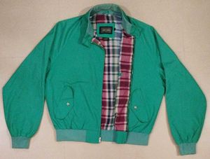 HAGGAR Vintage Green Harrington Jacket