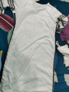 White kurta pajama Set