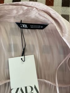 Zara Shimmering Shirt top