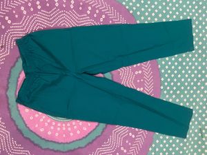 Beautiful Teal Floral Anarkali Kurta Set