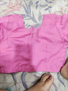 Vibrant Pink Ethnic Blouse pack of 4