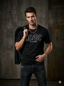ACDC 50 Years Graphic T-Shirt