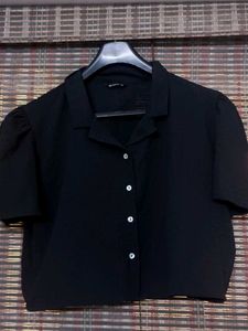 Black Crop Top