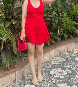 Mini Red Dress