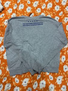 NASA Graphic Crewneck Sweatshirt