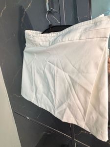 White Mini Skirt