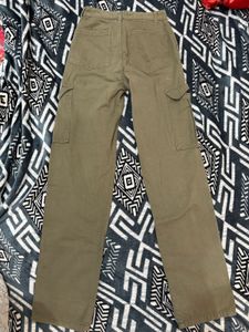 Olive Green Cargo Pants