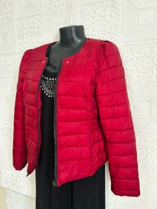 Imported maroon Lightweight puffer Jacket