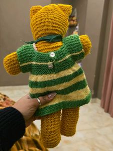 Knitted Teddy Bear Toy