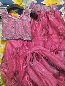 Pink Lehenga Choli Set