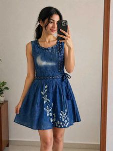 Denim Girls Dress