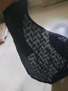 Elegant Black coat with Embellishments