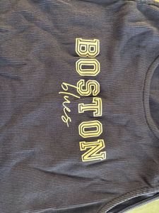 Purple "Boston Blues" Tank Top