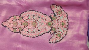 Set of 3 Patchs for lengha, dress or saree