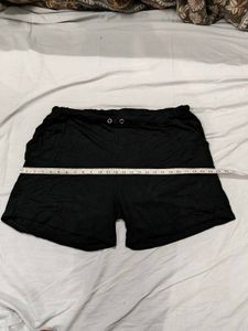 Black Casual Shorts