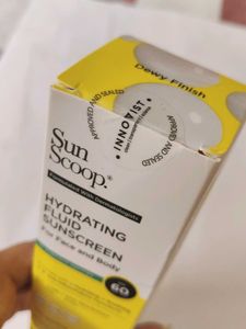 Sun Scoop Hydrating Fluid Sunscreen SPF 60