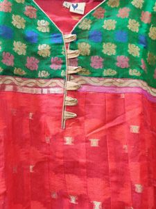Sale brand new Plume anarkali zari woven upto XXL
