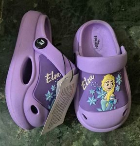 Brand new Disney Frozen Elsa kids Clogs 6