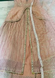 Stunning Pink Sequined Lehenga Choli