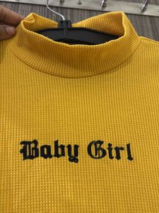 Baby Girl Graphic Thermal Top