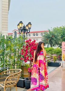 Vibrant Floral Maxi Dress