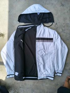 Puma x Adidas "Duality" Winter Jacket — Split Whit