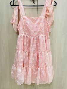 Baby Pink Party Dress